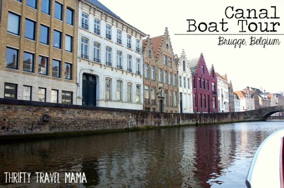 Thrifty Travel Mama - Canal Boat Tour, Brugge